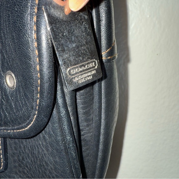 Coach Black Pebble Leather - Picture 7 of 13